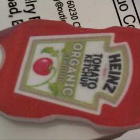 Red Ketchup Earrings - Picture 3 of 3